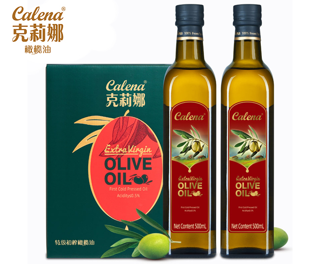 Calena克莉娜特級初榨橄欖油500ml*2禮盒